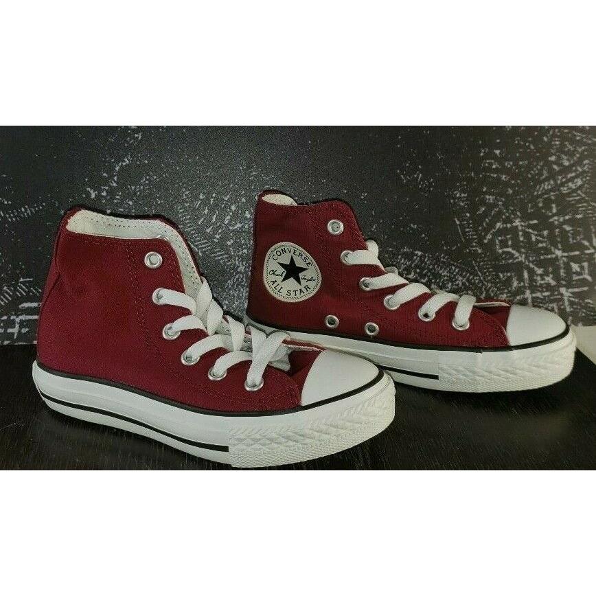 Converse Chuck Taylor All Star HI Canvas Shoes Cranberry 317377F