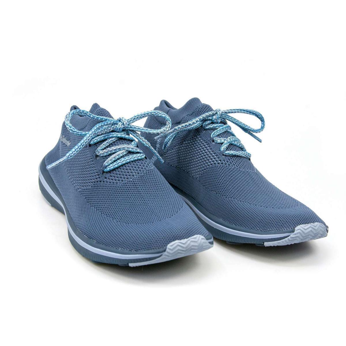 Columbia Women`s Chimera Lace Knit Shoes Breathable Comfort Sneakers Blue
