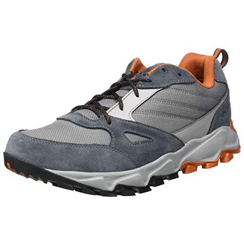 Columbia Men`s Ivo Trail Wp Hiking Shoe - Choose Sz/col Ti Grey Steel/Cedar