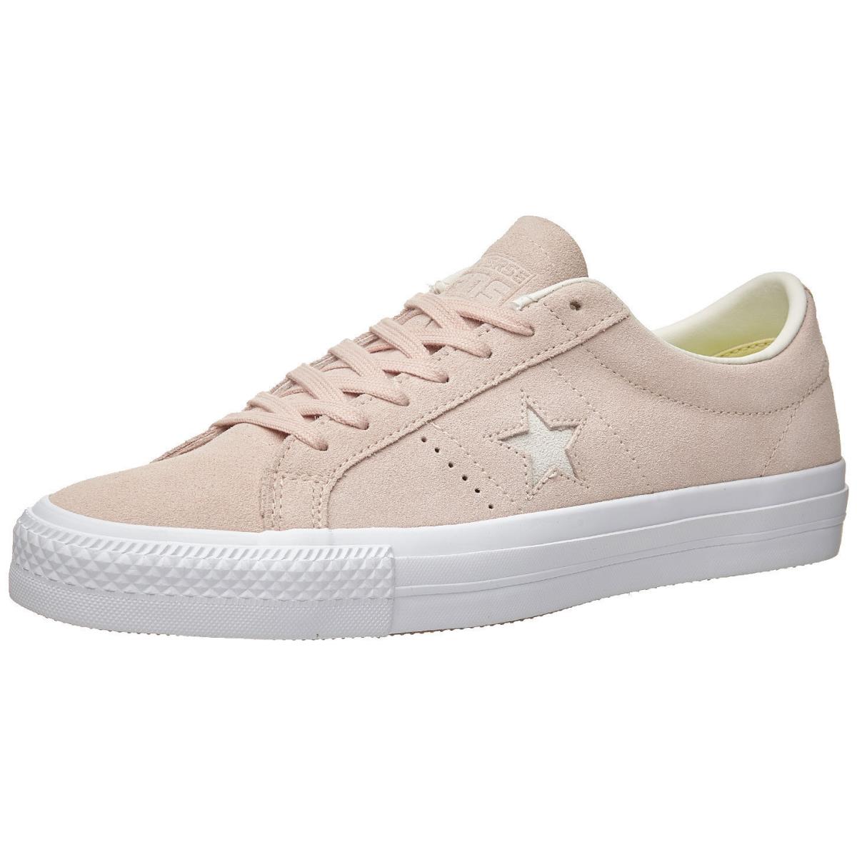 Converse One Star Pro OX Dusk Pink Egret White 157892C Unisex 159 Men`s Shoes - Dust Pink/Egret/White