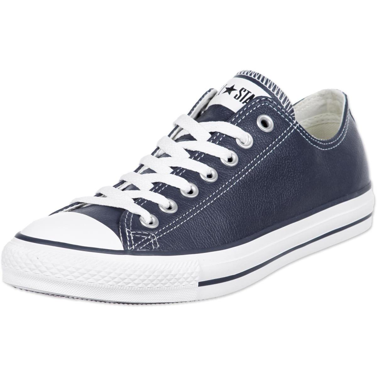 Converse Chuck Taylor Low Top Leather Mens Casual Shoes Athletic Nav