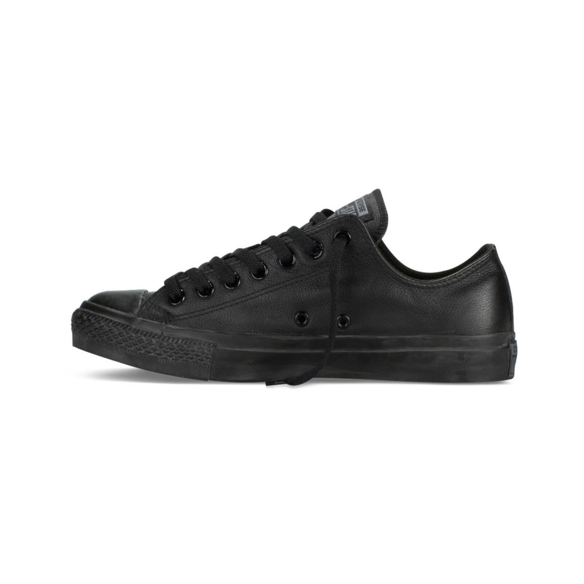 Converse Chuck Taylor Low Top Leather Mens Casual Shoes Black Nubuck