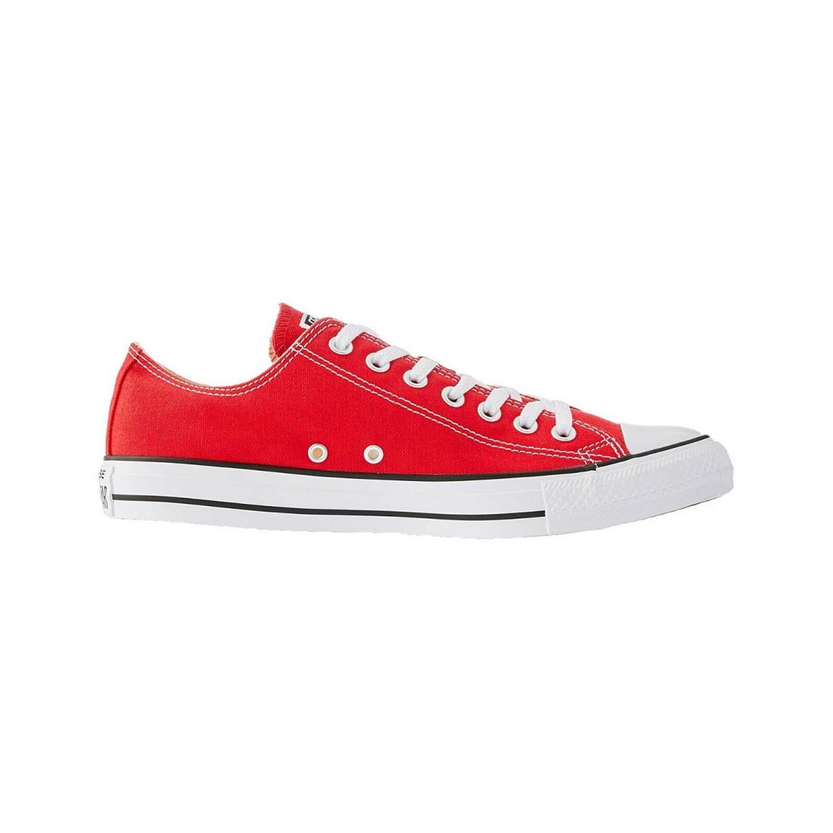 Converse Chuck Taylor All Star Low Top Shoes Sneakers M9696 - Red/white