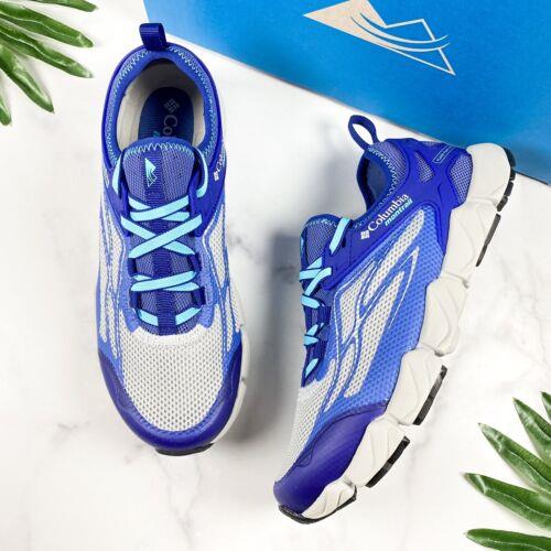 Columbia Fluidflex Xsr Trail Running Shoes Blue Womens 8