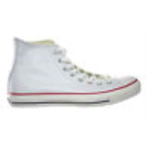 Converse Chuck Taylor All Star Hi Leather Unisex Shoes White/red/blue 132169C - Whites