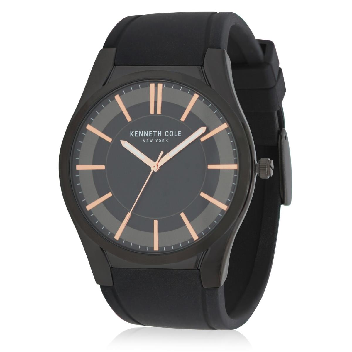 Kenneth Cole Leather Mens Watch KC50489004