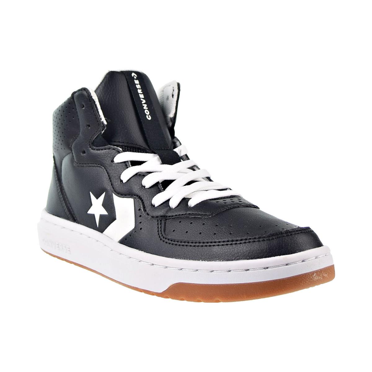 Converse Rival Mid Men`s Shoes Black-white 164891C