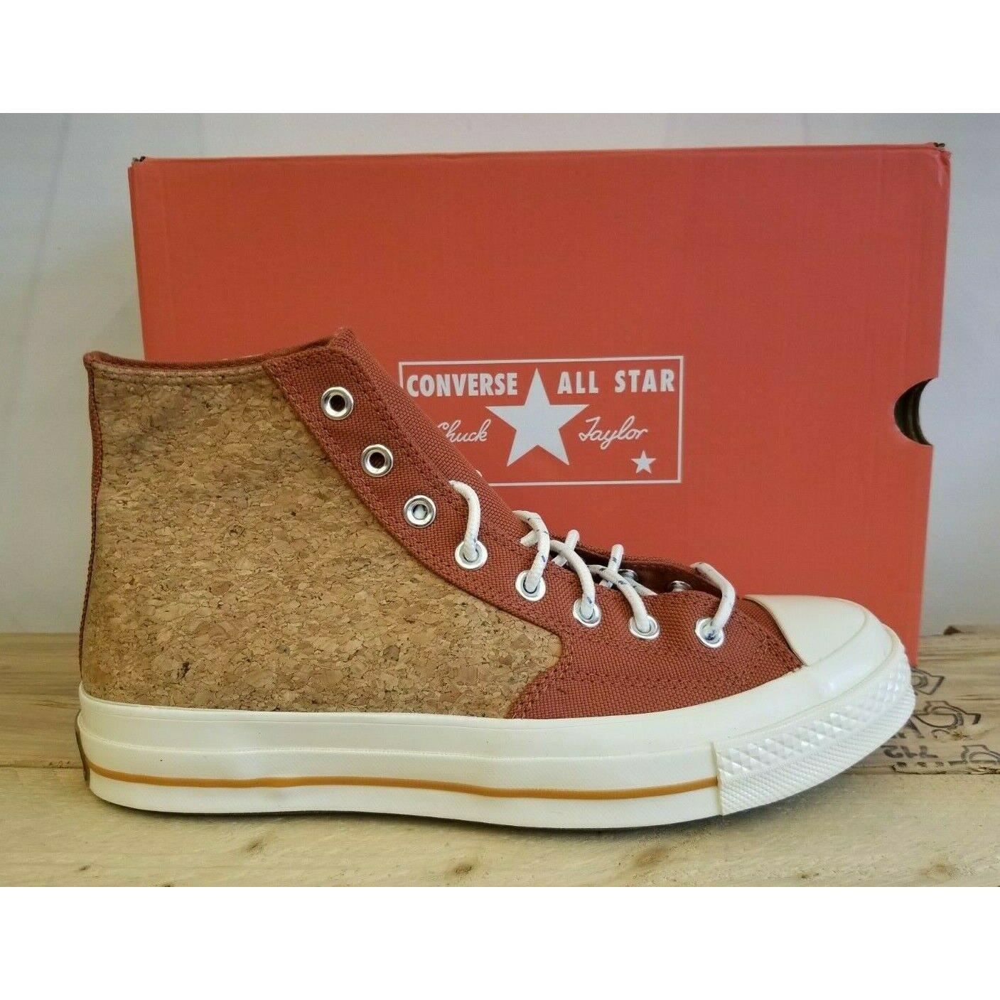 converse red bark canvas