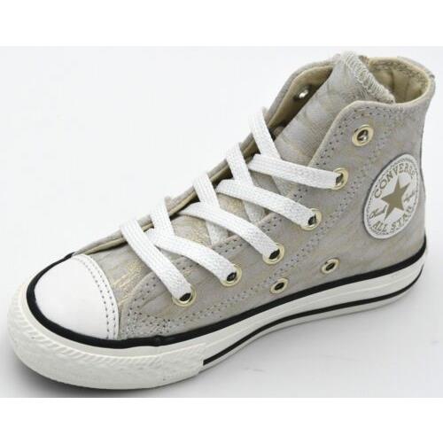 beige converse junior