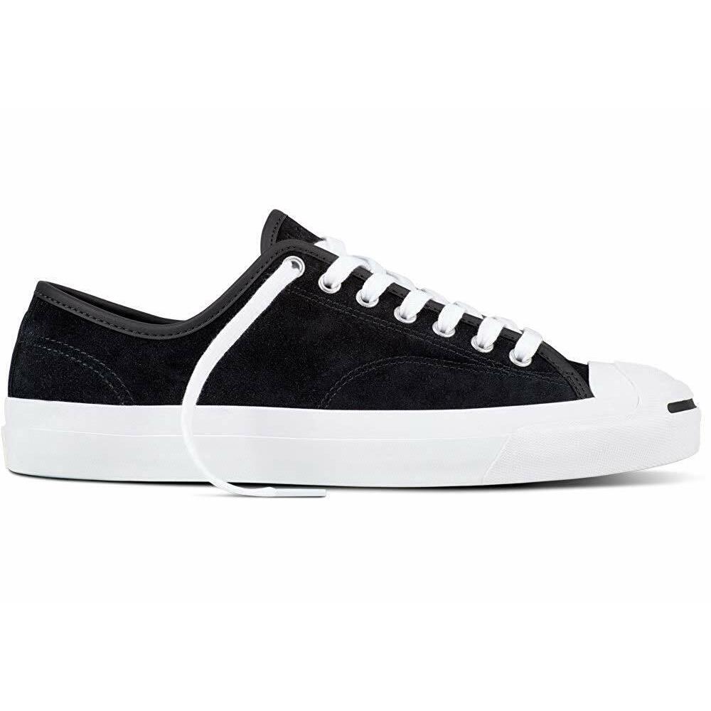 Converse JP Pro OX Black Black White Jack Purcell 159122C 156 Unisex Shoe`s - Black/Black/White