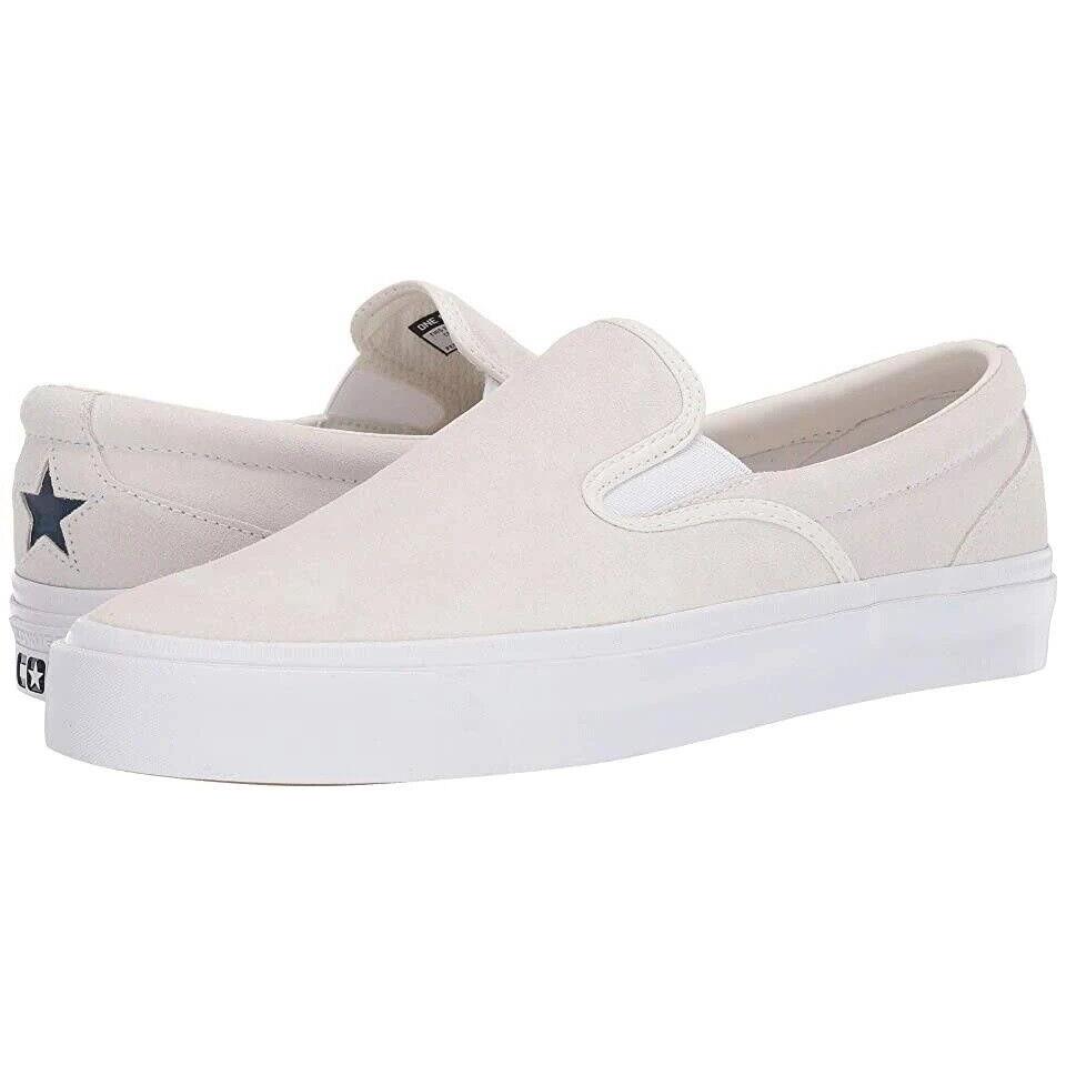 Converse One Star CC Slip Pro Skateboarding Shoe 164155C Multi Sizes Egret/wht/