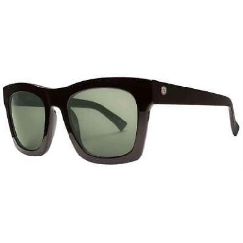 Electric Crasher 53 Sunglasses - Gloss Black / Grey Polarized