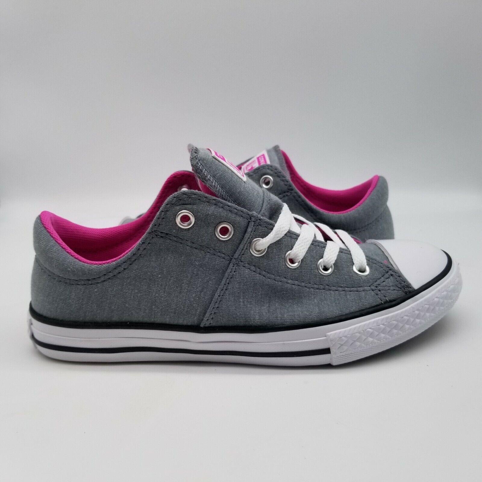 converse gray and pink