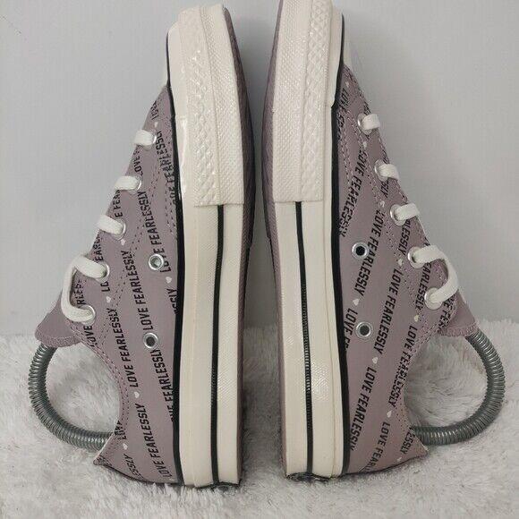 Converse shoes Love Fearlessly - Purple 3