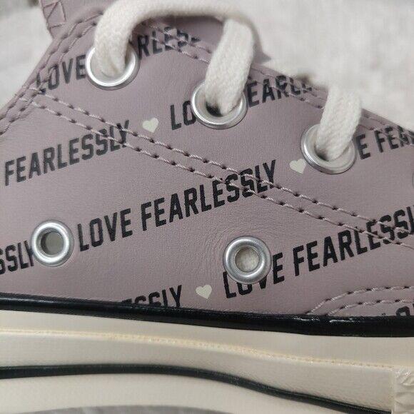 Converse shoes Love Fearlessly - Purple 5