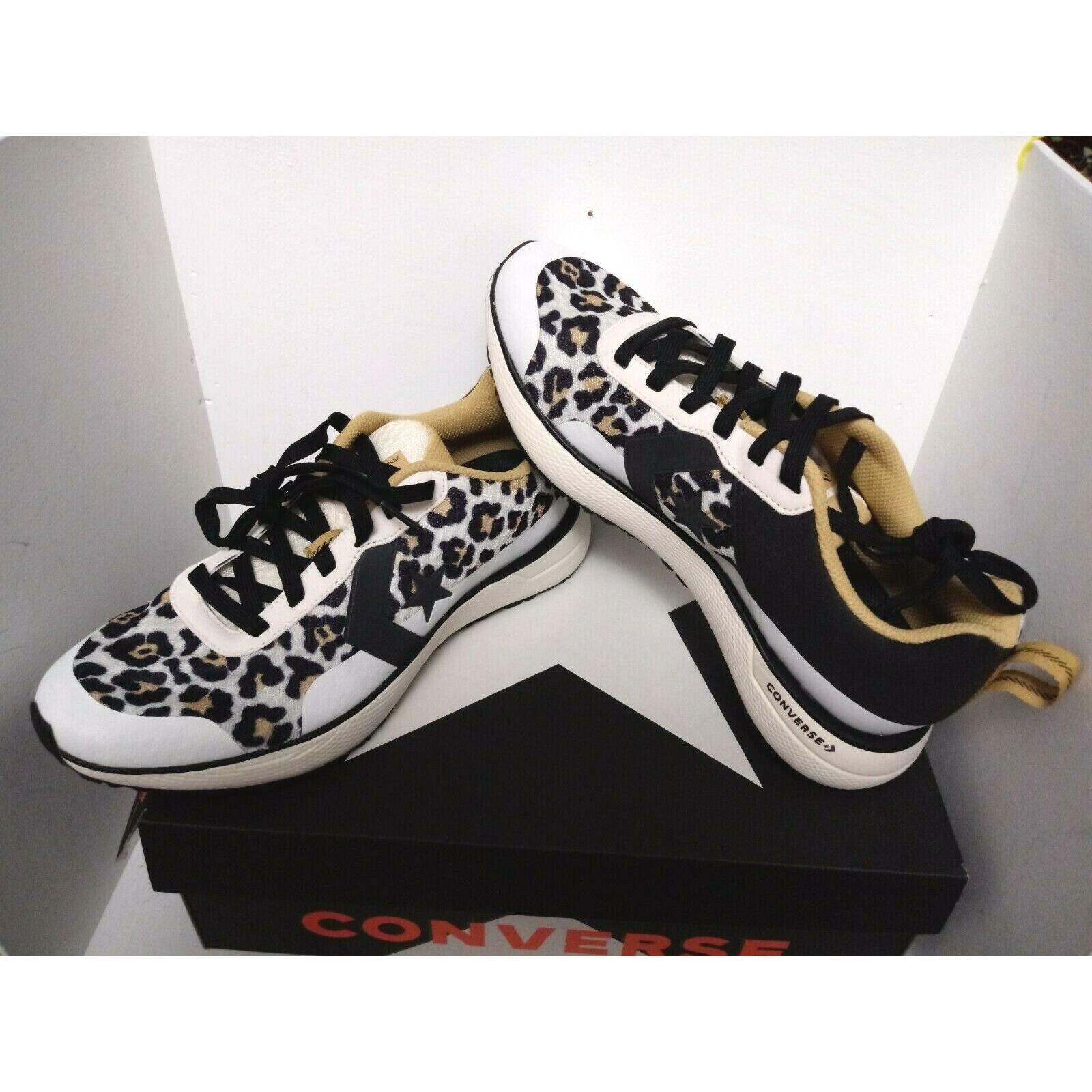 Men`s Converse All Star Series Run Ox Low Top Leopard Shoes Size 11