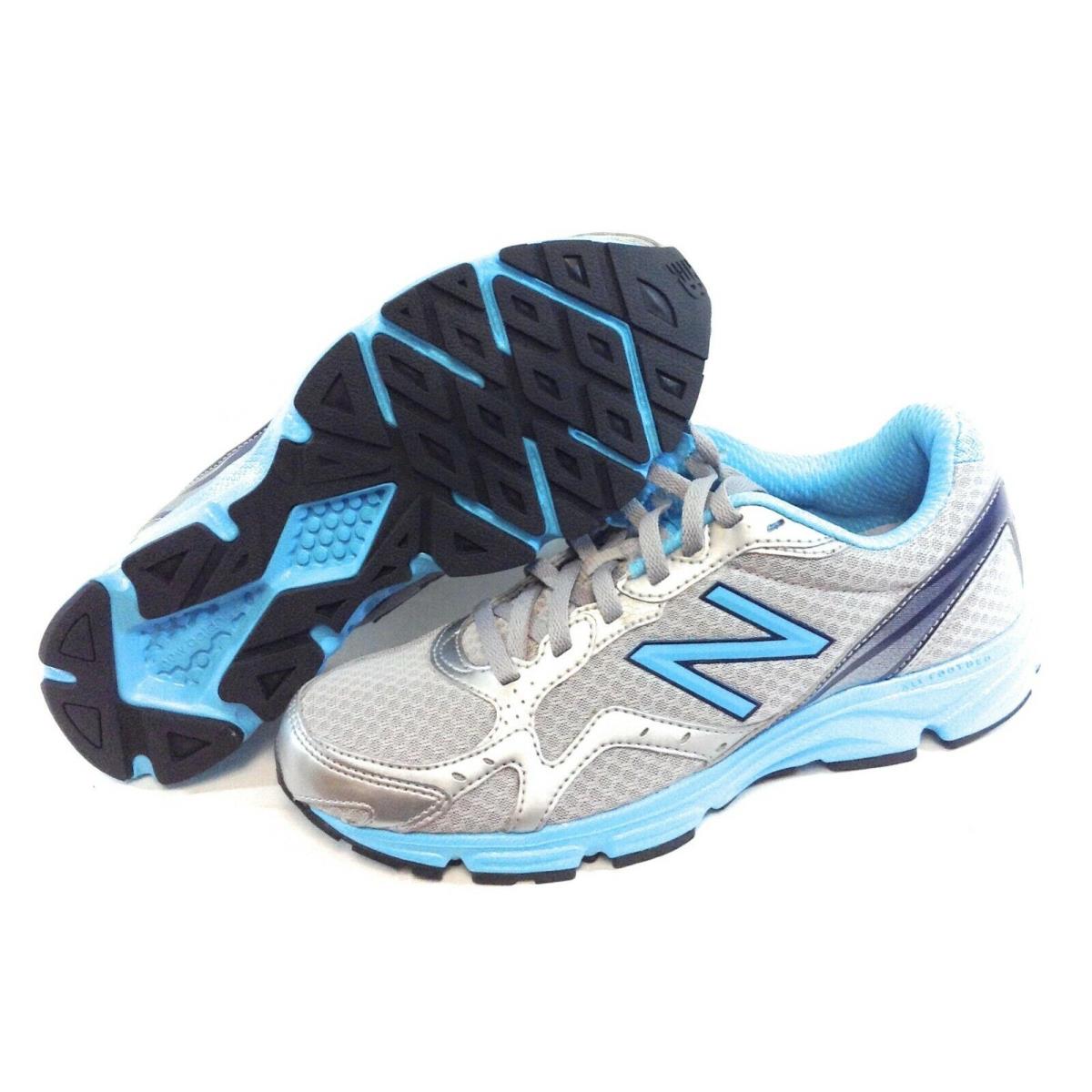 Womens New Balance 450 WB1 Silver Light Blue Running Sneakers Shoes
