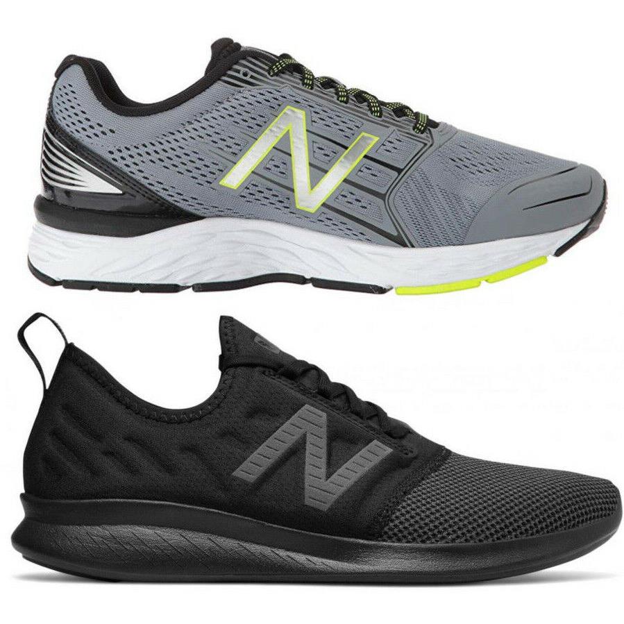 New Balance 680 Running Course Shoes Men`s Sneakers Black/gunmetal - Black