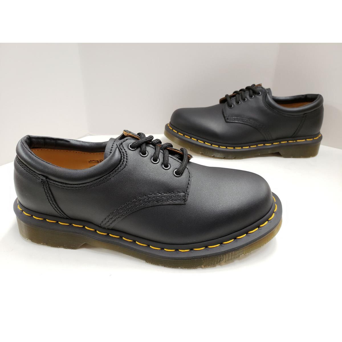 Dr Martens 5 Eyelet 8053 Lace-up Shoes Black Nappa Leather 11849001