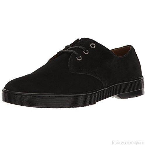 Men`s Dr. Martens Coronado Suede Black Shoes Tie 22031001