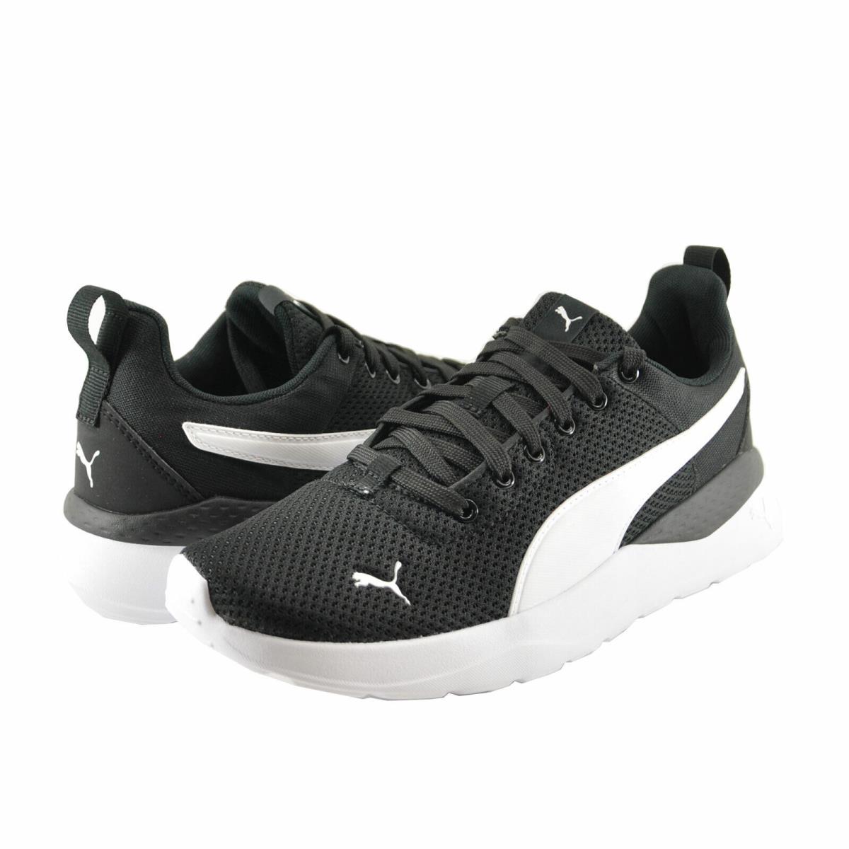 Women`s Shoes Puma Anzarun Lite Train Run Athletic Sneakers 37112802 Black / Wht Black / White