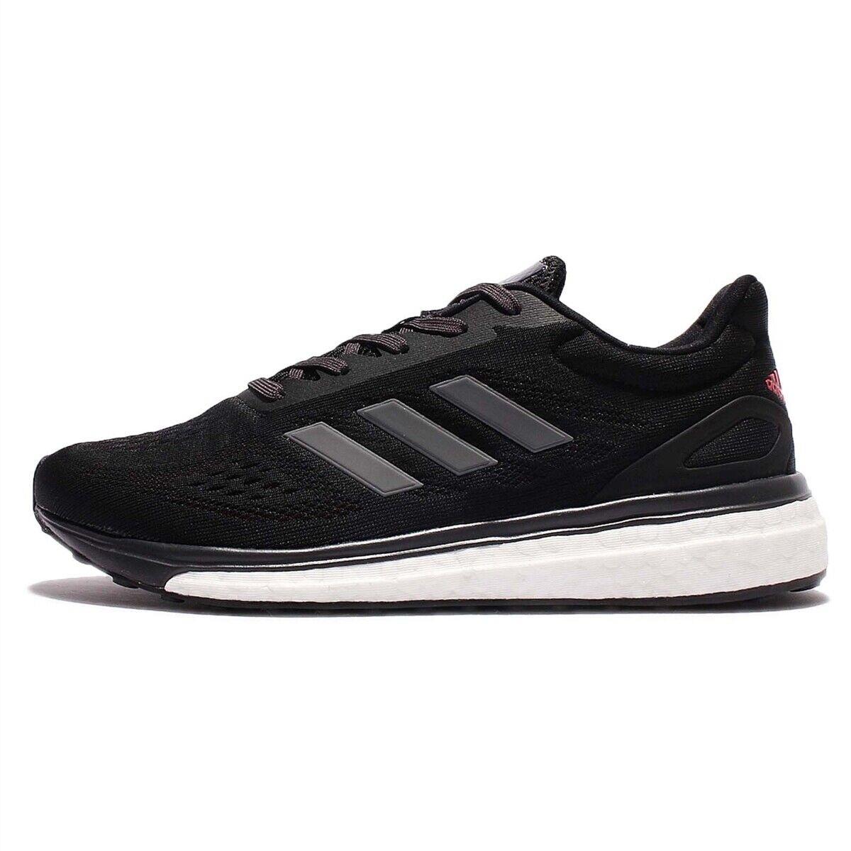 Adidas Women Athletic Shoes Response LT W Running Shoes Black Black