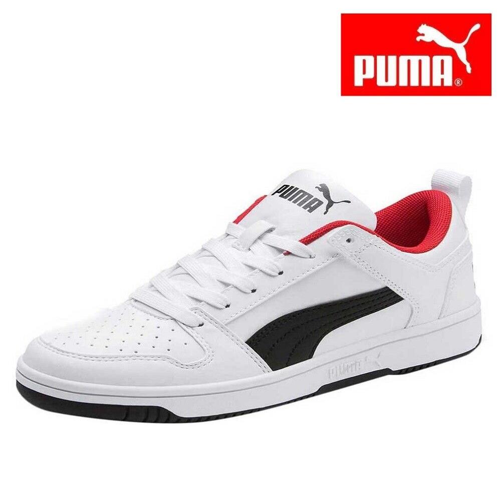 Puma Rebound Layup Lo SL White Shoes For Men Size : 11.5 US