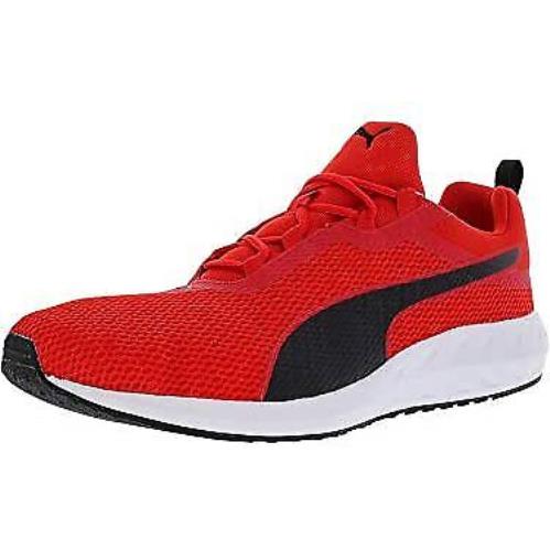 Puma Men`s Flare 2 Ankle High Running Athletic Shoes Red Black Size 14