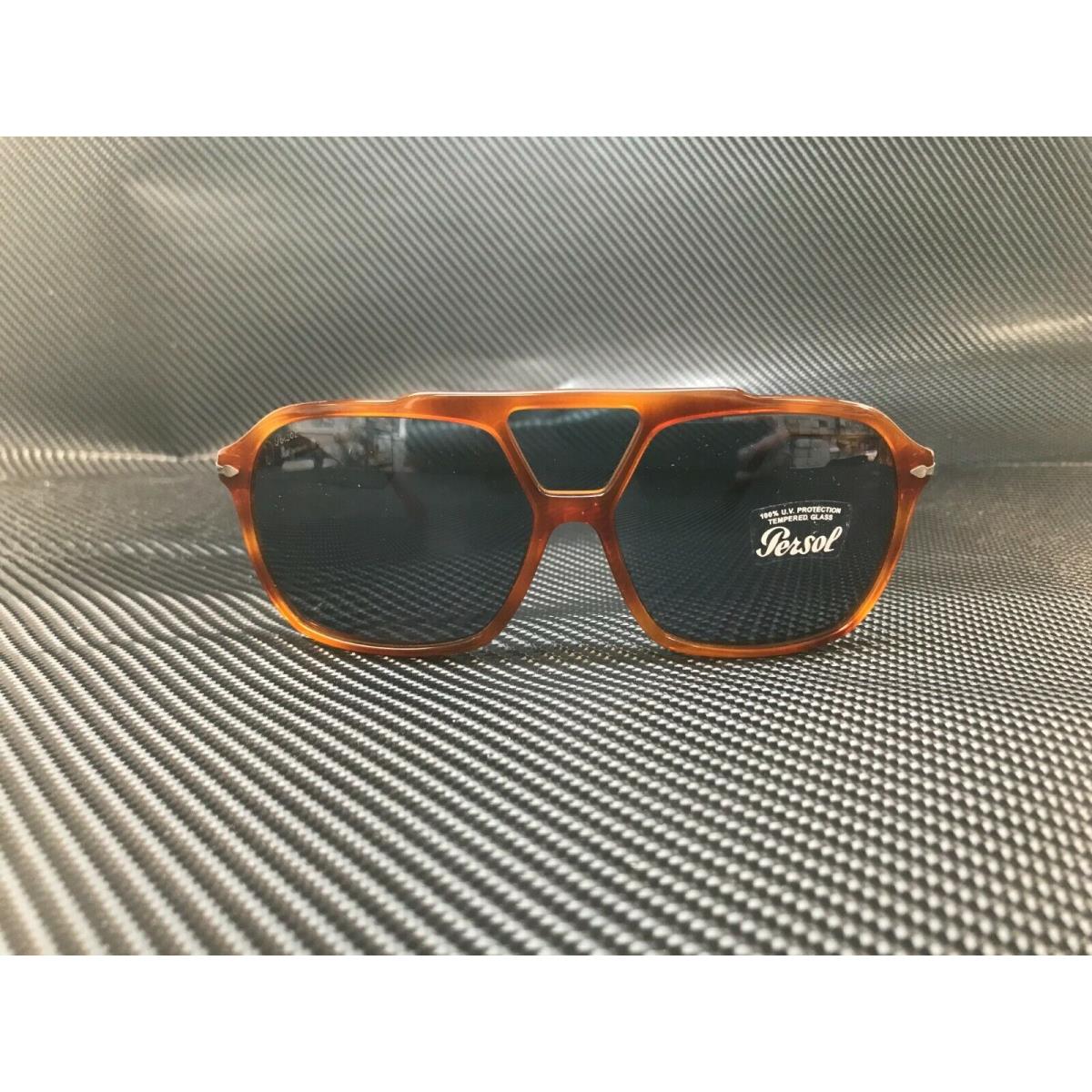 Persol PO3223S 96 56 Terra Di Siena Square Men`s 59 mm Sunglasses