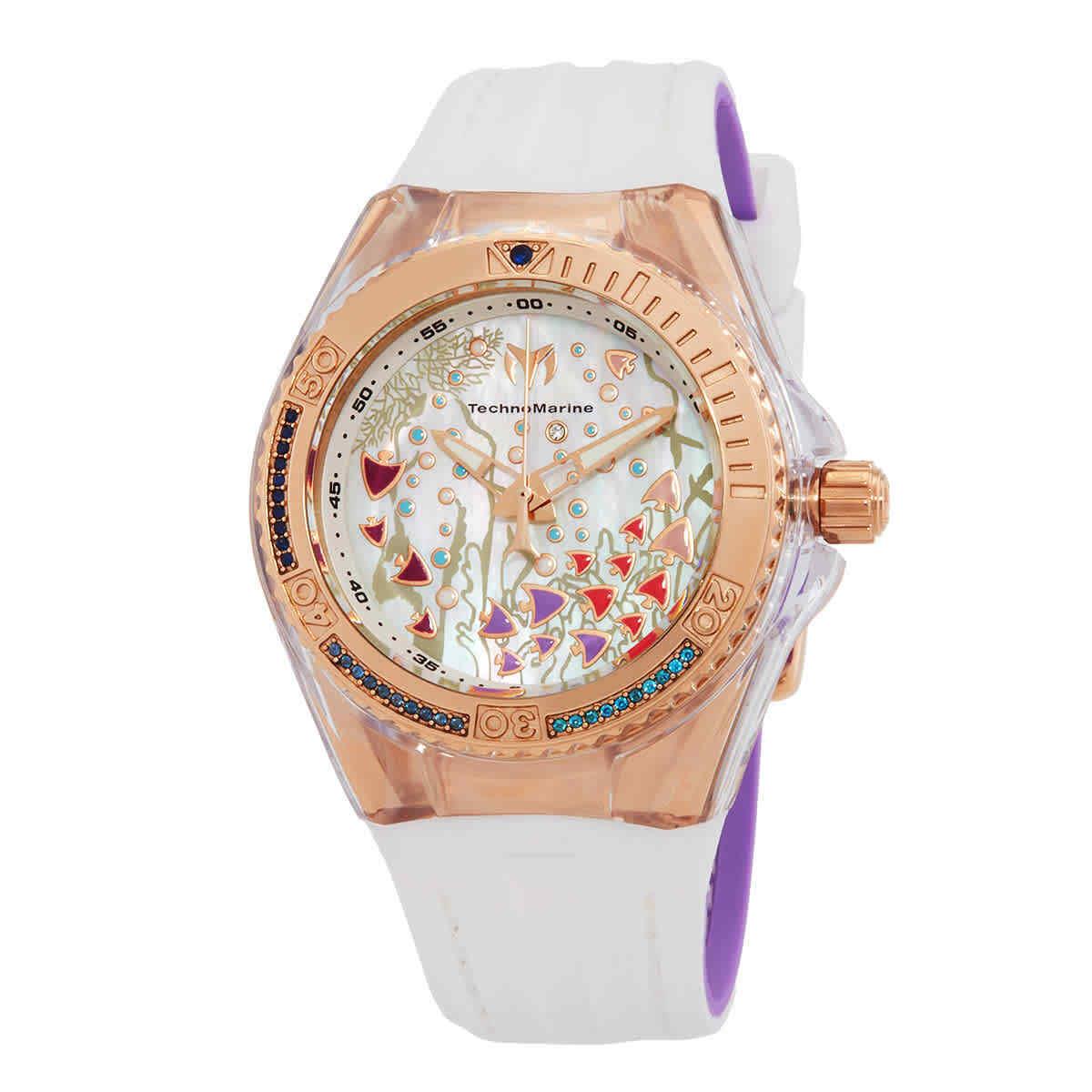 Technomarine Cruise Quartz Mop Dial Ladies Watch TM-119021