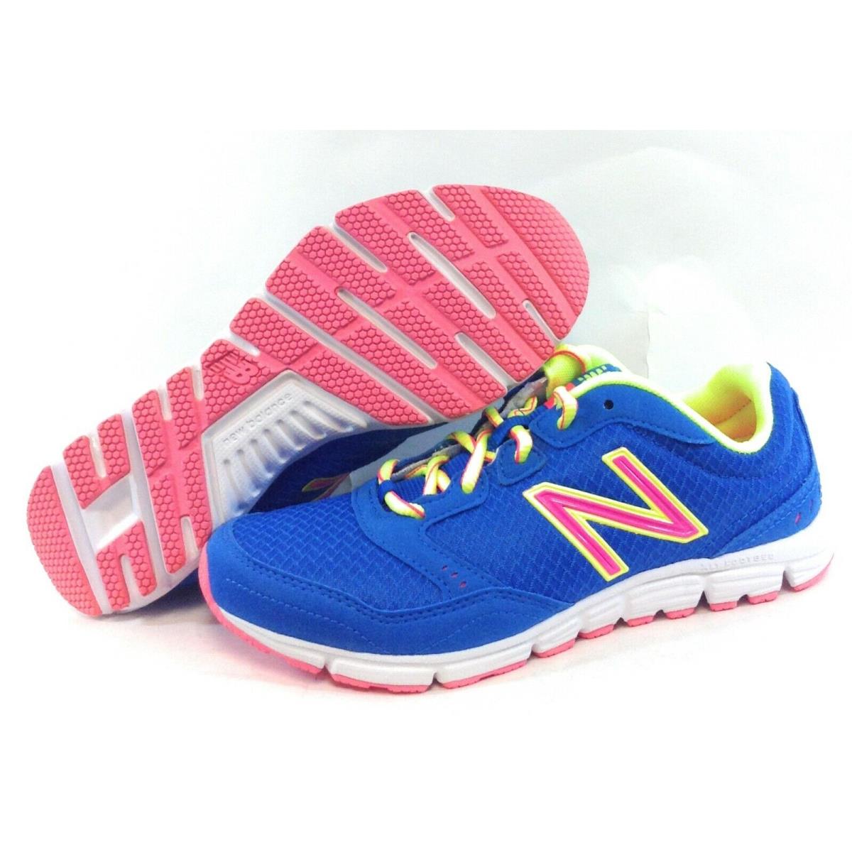 Womens New Balance 630 PP2 Wide Width Blue Yellow Pink Running Sneakers Shoes - Blue