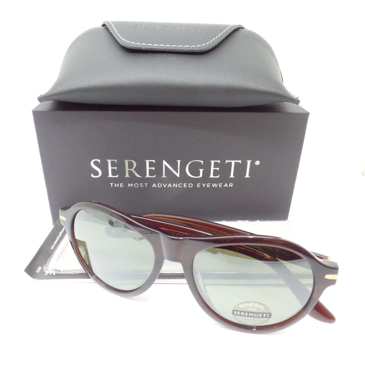 Serengeti Danby SS527004 Redish Brown Polarized Sunglasses