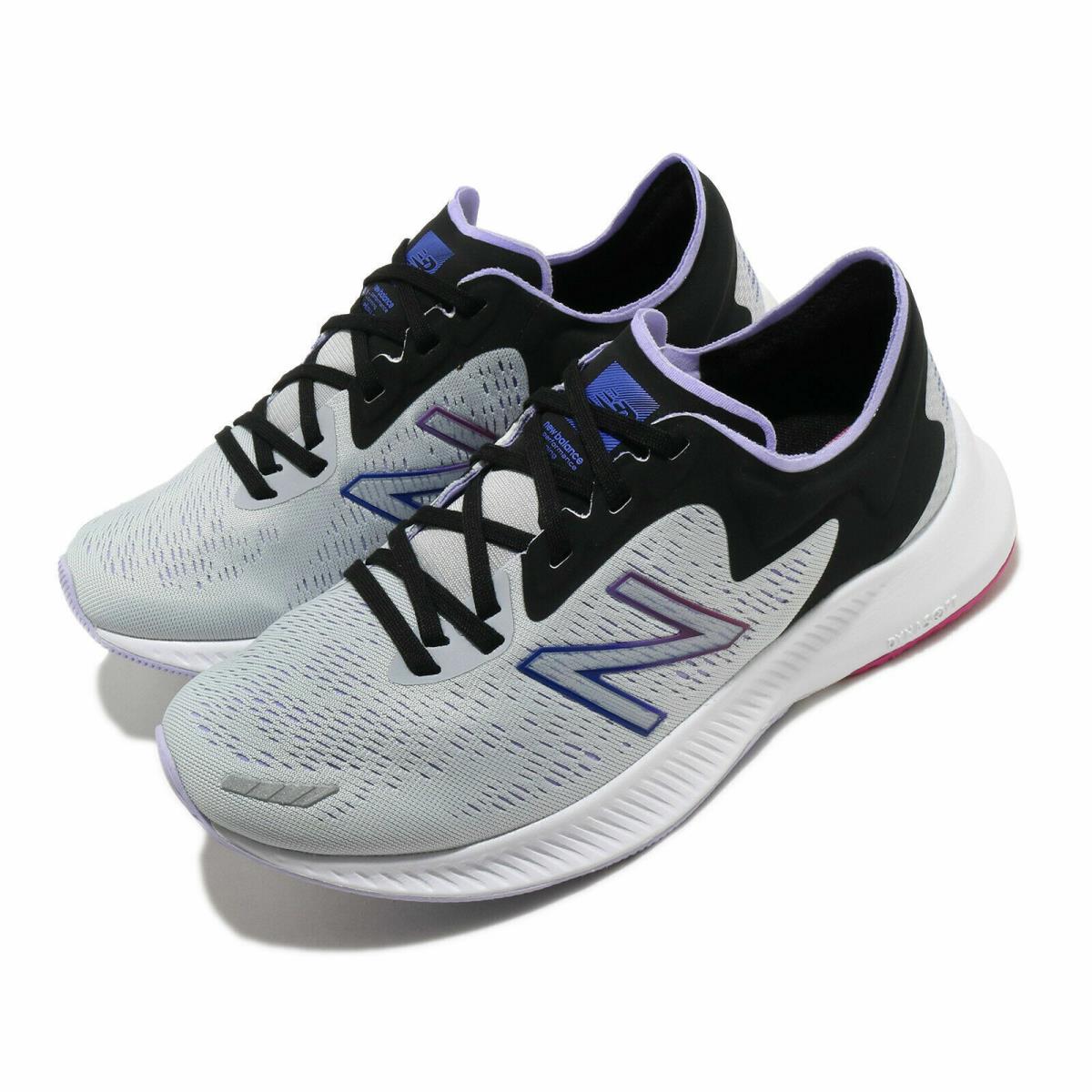Women`s New Balance Gray/black/purple Dynasof Running Shoes WPESULM1 Size 6
