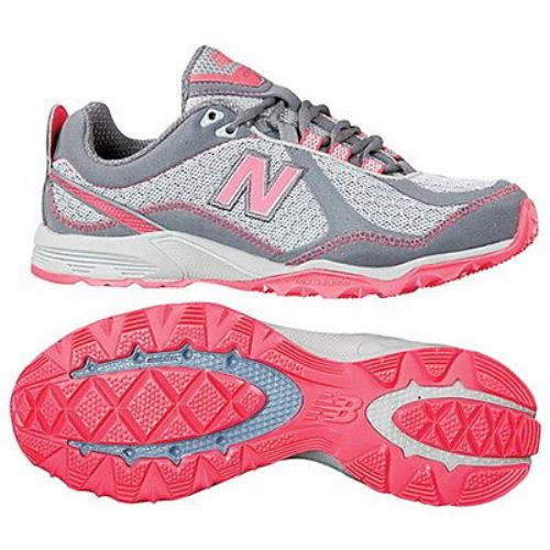 New Balance WT791GR Grey/pink Trail Shoes 7