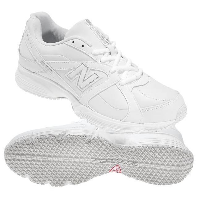 Nursing Kitchen Work Shoes New Balance 512 White Walking 10.5 B Non-skid New - White