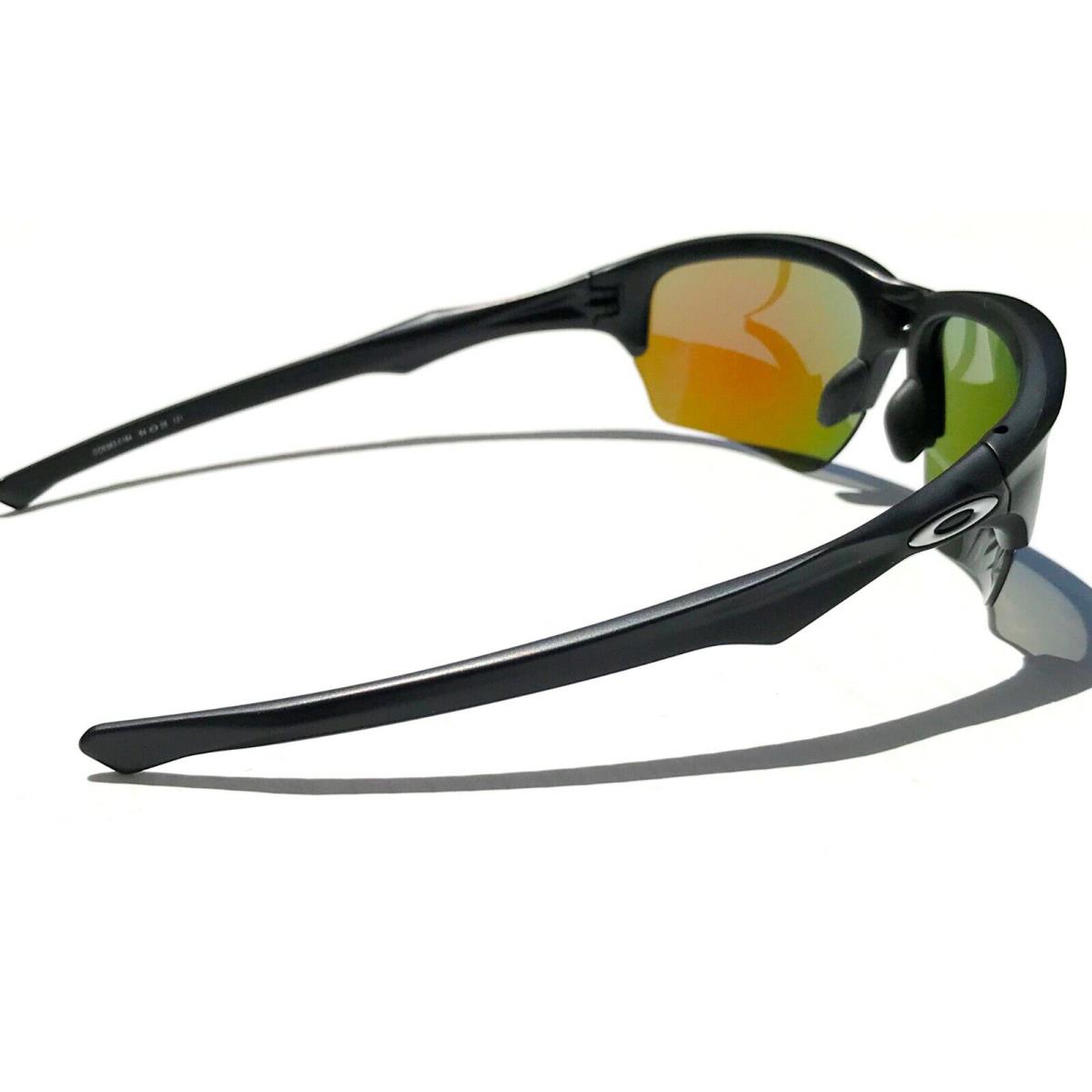 Oakley sunglasses Flak Beta - Black Satin Frame, Green Lens 9