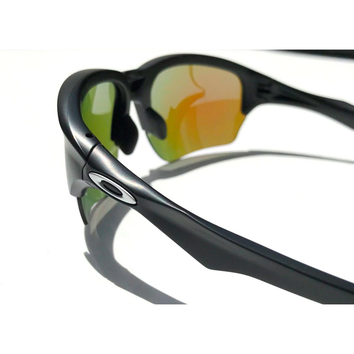 Oakley sunglasses Flak Beta - Black Satin Frame, Green Lens 4