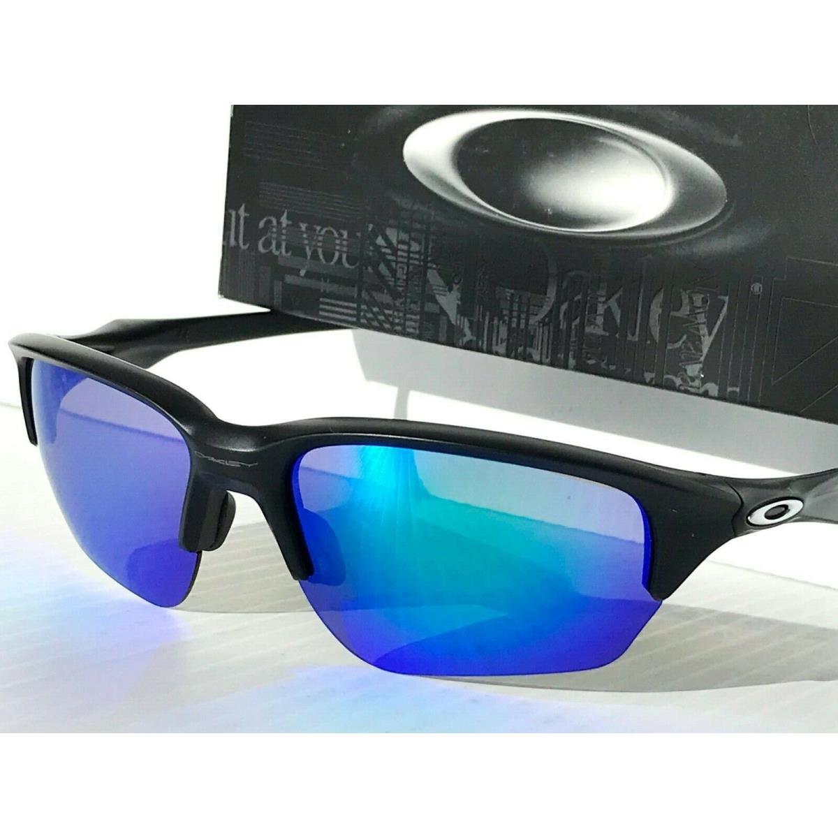 Oakley sunglasses Flak Beta - Black Satin Frame, Green Lens 8