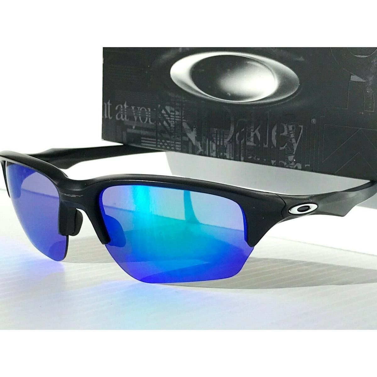 Oakley sunglasses Flak Beta - Black Satin Frame, Green Lens 1