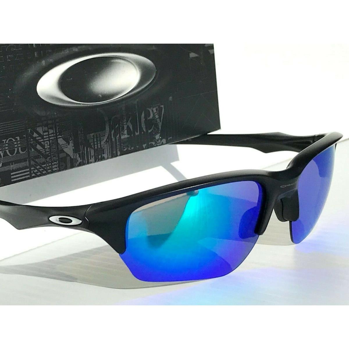 Oakley sunglasses Flak Beta - Black Satin Frame, Green Lens 5