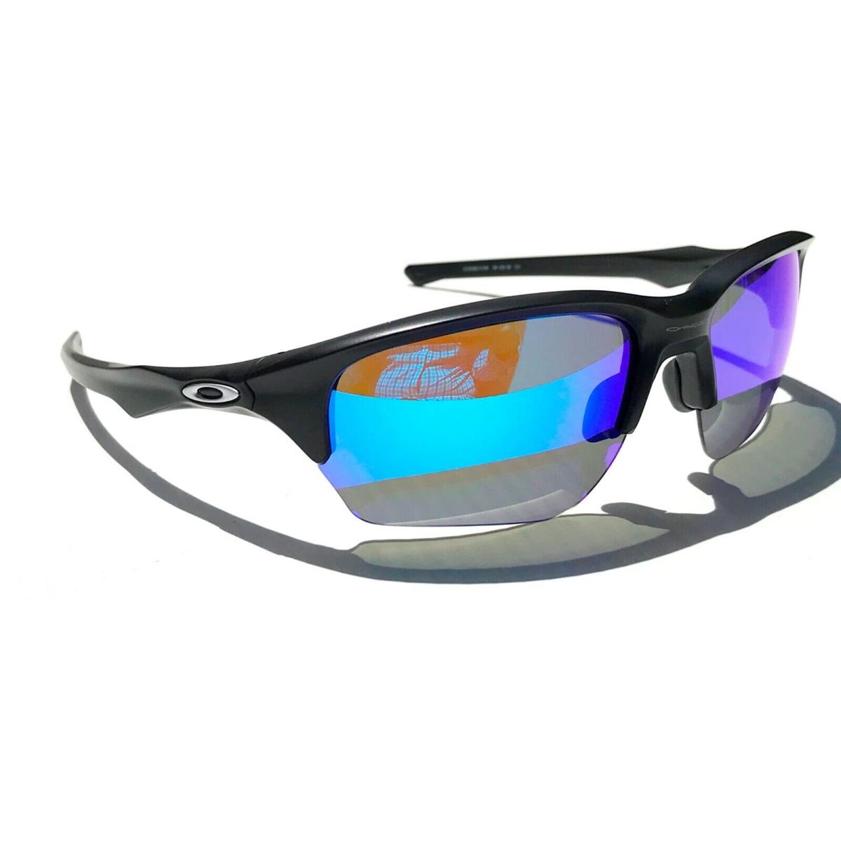 Oakley sunglasses Flak Beta - Black Satin Frame, Blue Lens 0