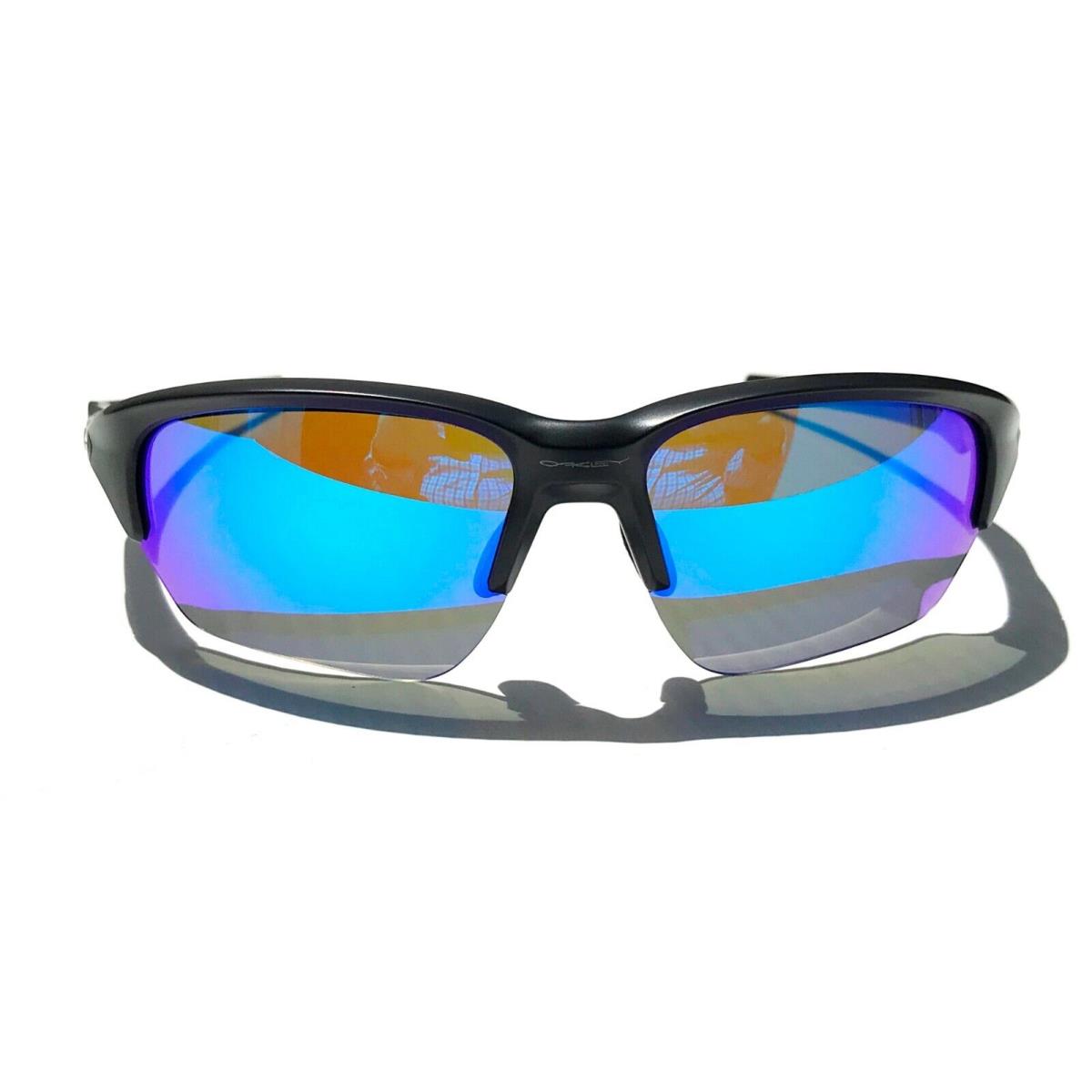Oakley sunglasses Flak Beta - Black Satin Frame, Blue Lens 7