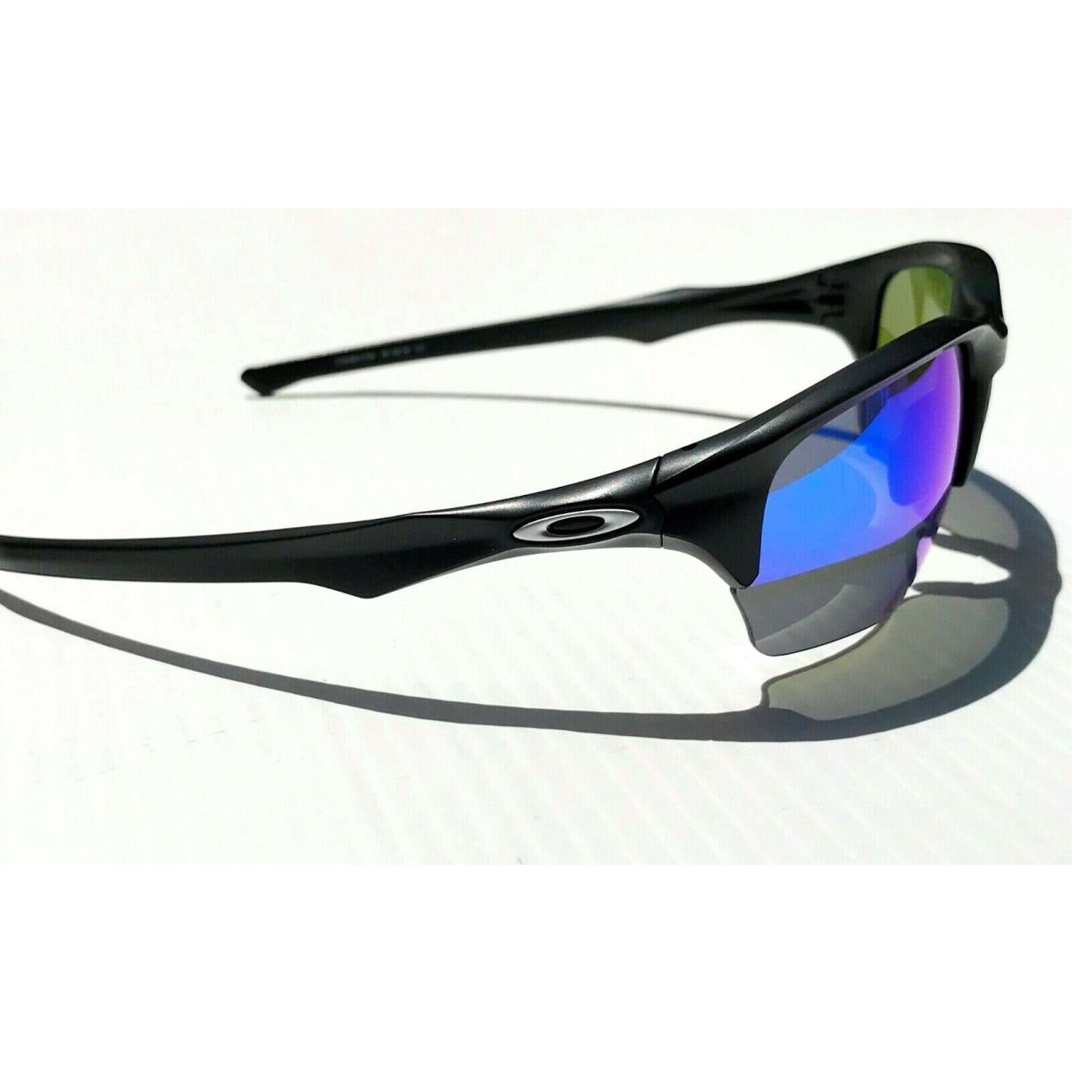 Oakley sunglasses Flak Beta - Black Satin Frame, Blue Lens 2