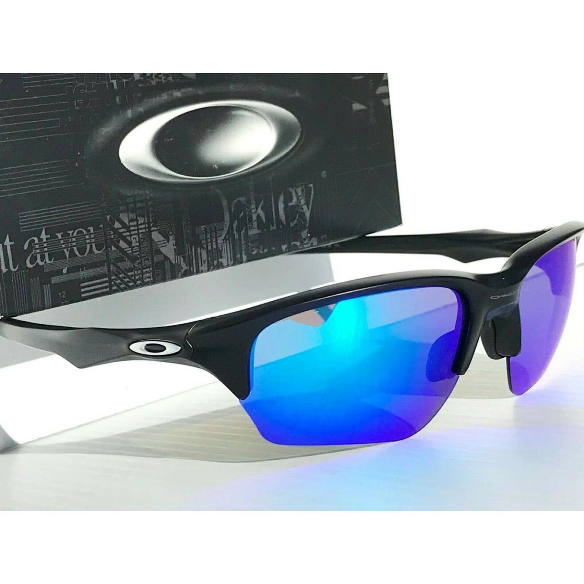 Oakley sunglasses Flak Beta - Black Satin Frame, Blue Lens 8