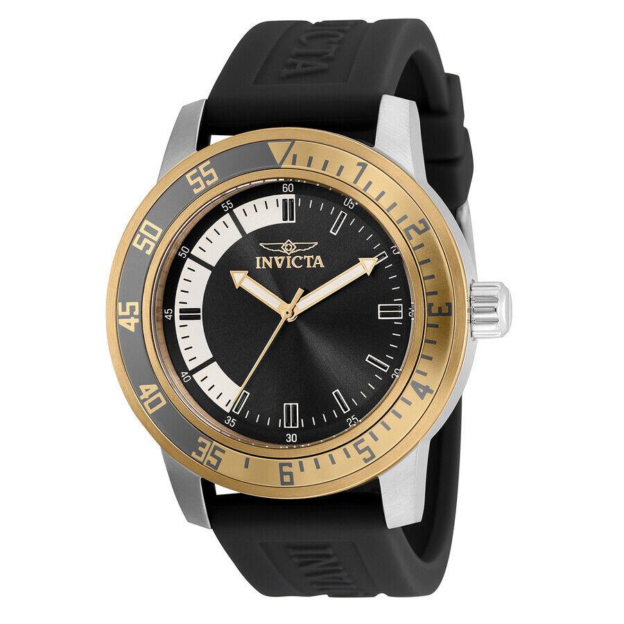 Invicta Specialty Quartz Black Dial Men`s Watch 35681