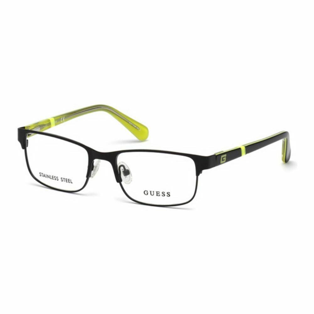 Guess GU9180 Black 002 Kids Metal Optical Eyeglasses Frame 49-17-130 GU 9180 AB