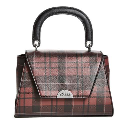 Guess Olivia Rose Crossbody Purse/bag In Plaid W Tags