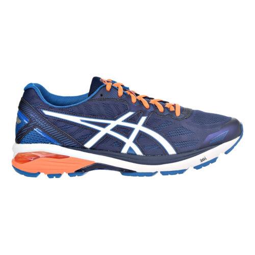 Asics GT-1000 5 Men`s Shoes Indigo Blue-snow-hot Orange t6a3n-4900