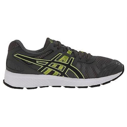 ASICS shoes  - Charcoal/Black/Lime Punch 4