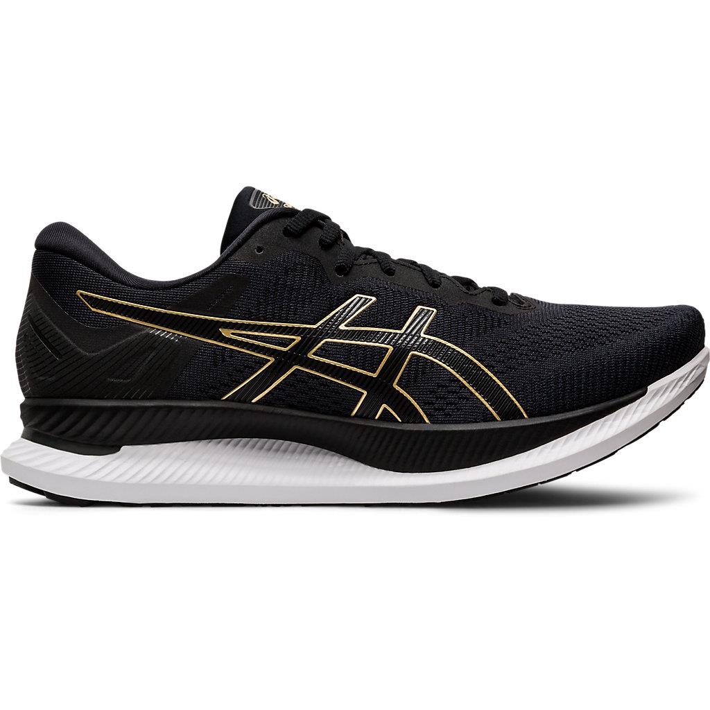 Asics Men`s Glideride Running Shoes 1011A817 BLACK/PURE GOLD